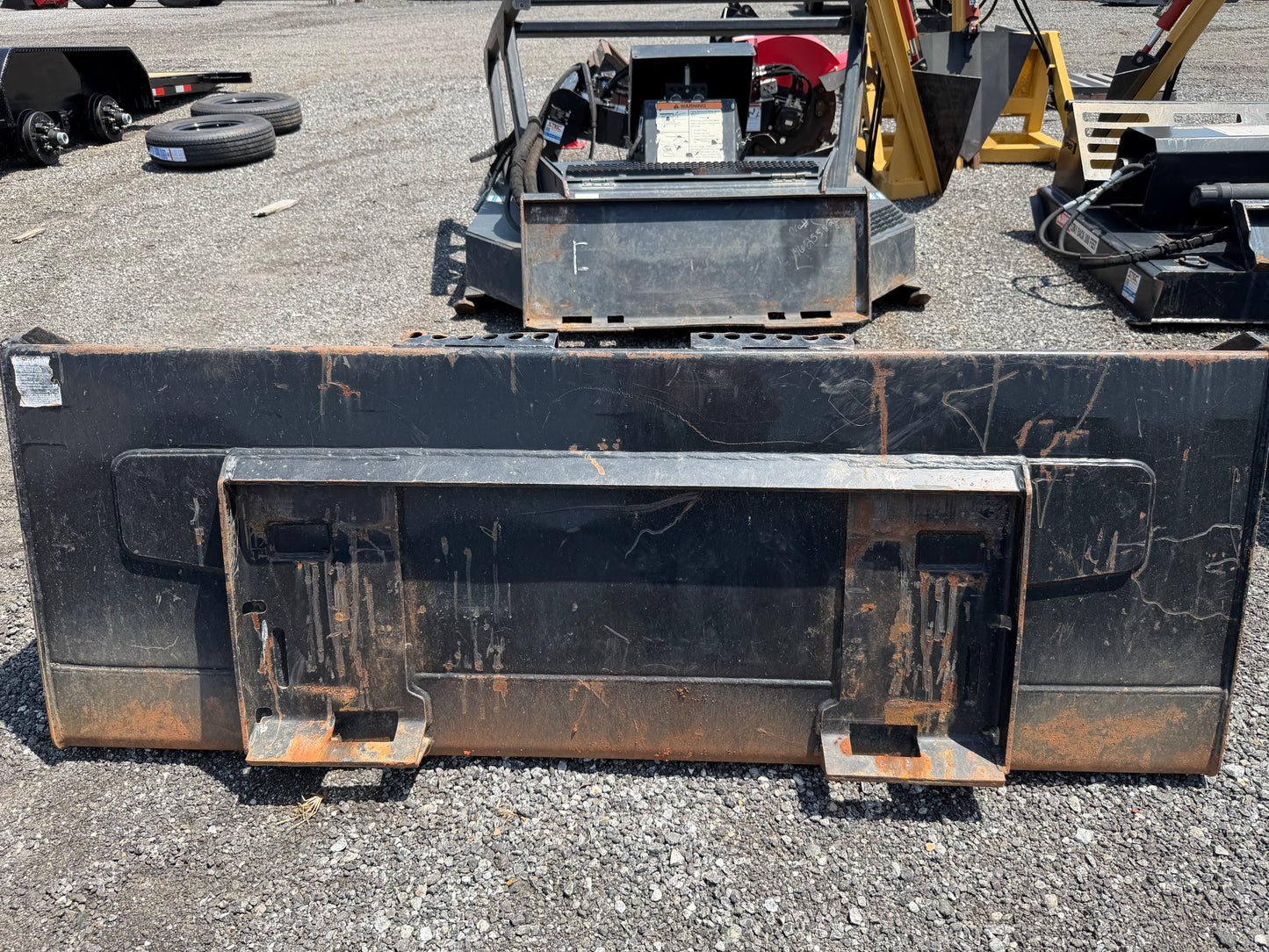 Used 72" Skid Steer Bucket