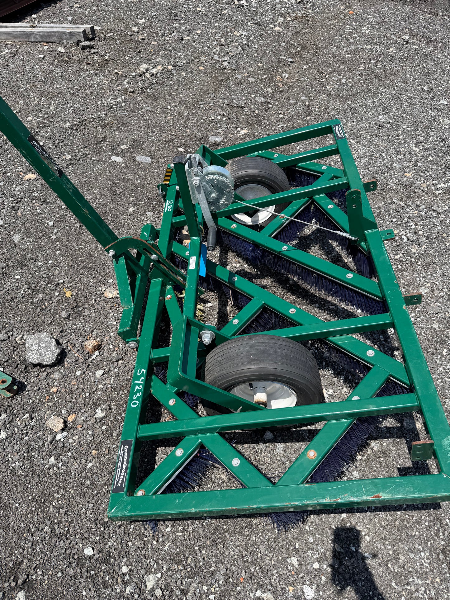 72" GreensGroomer Top Dressing Brush