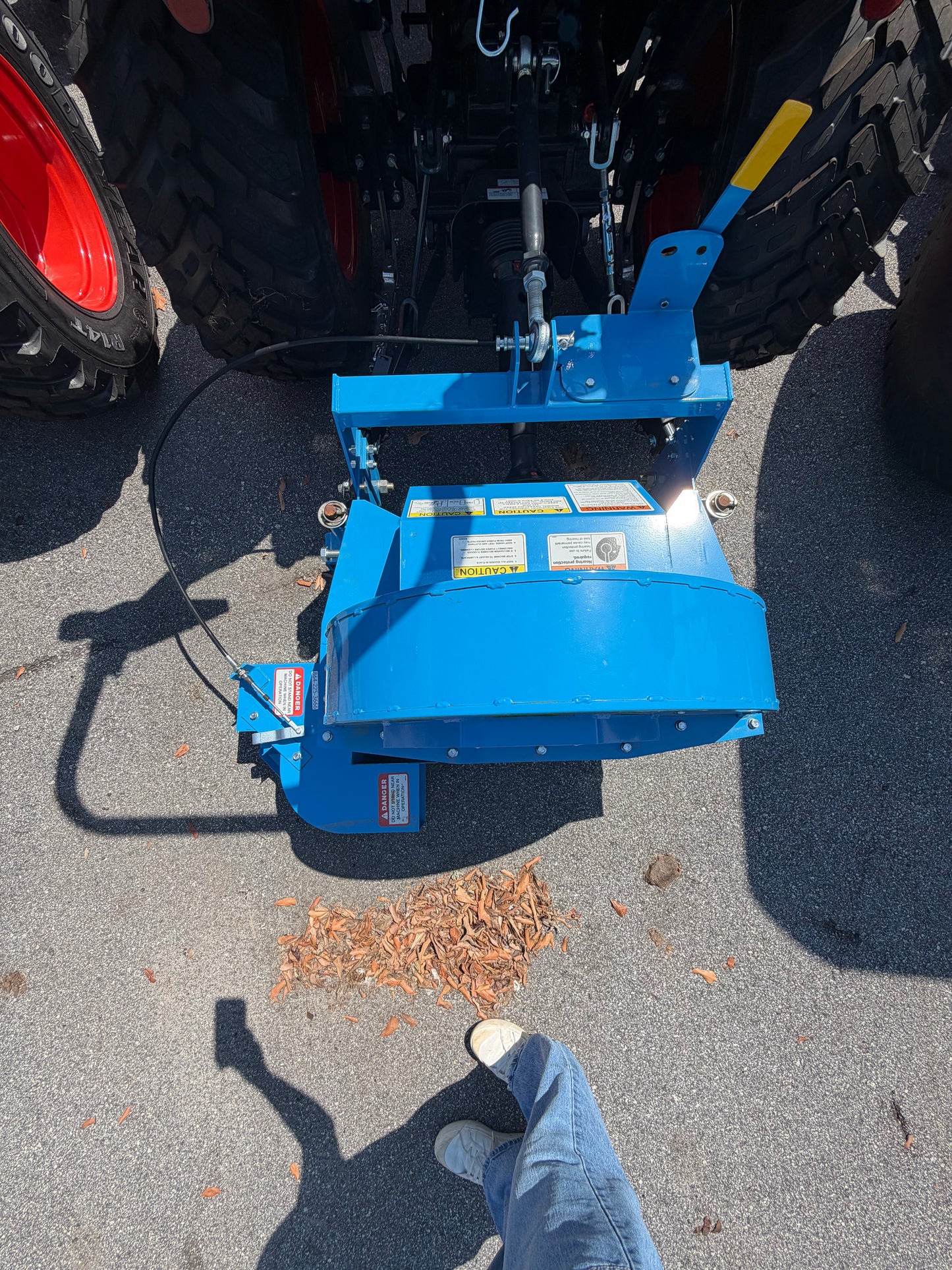 Harper 36" Tractor Mounted Leaf Blower