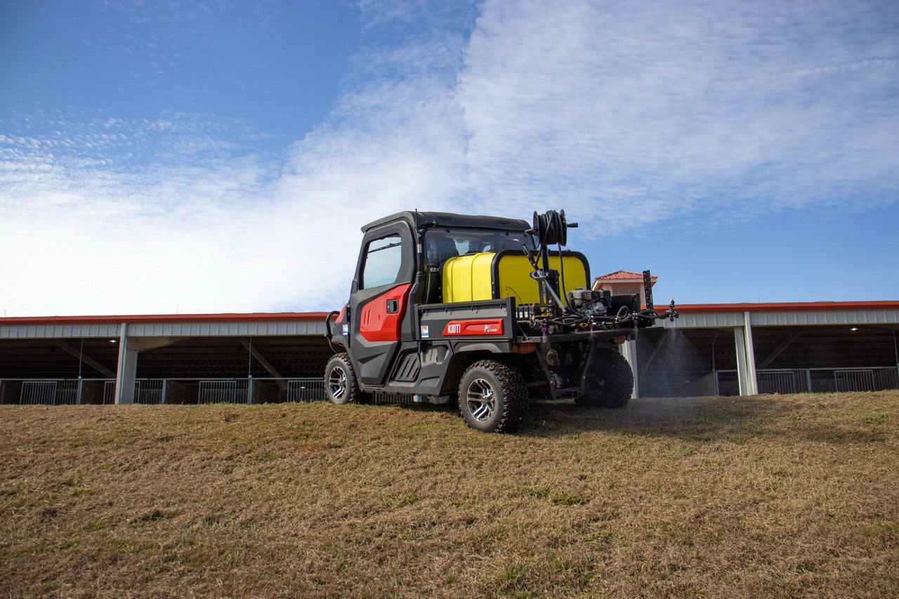 KIOTI K9-2400 CAB Single-Row Diesel UTV