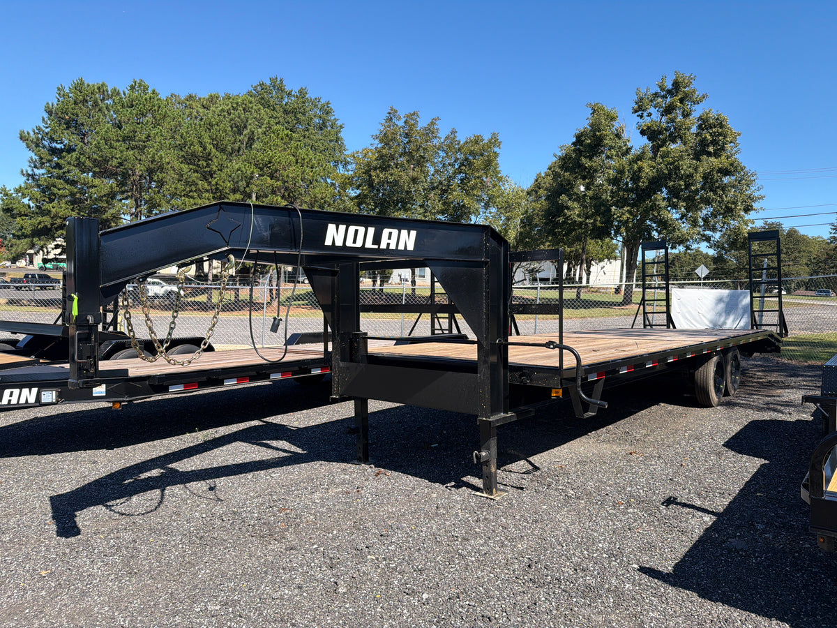 Nolan 102x28 17K Gooseneck Trailer
