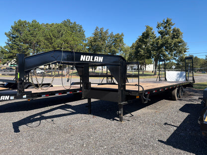 Nolan 102x28 17K Gooseneck Trailer