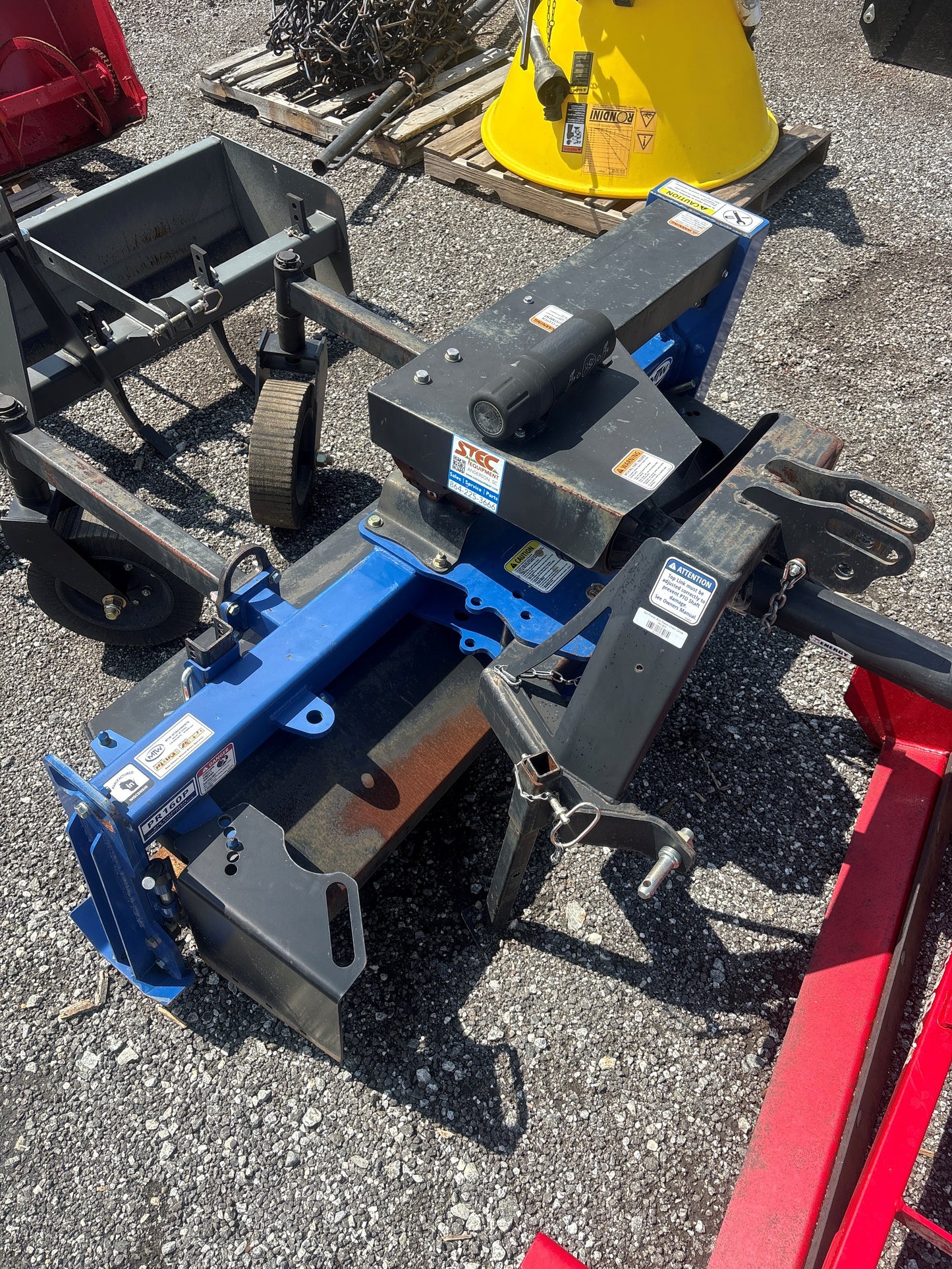 Used 3pt Power Rake Chain Drive