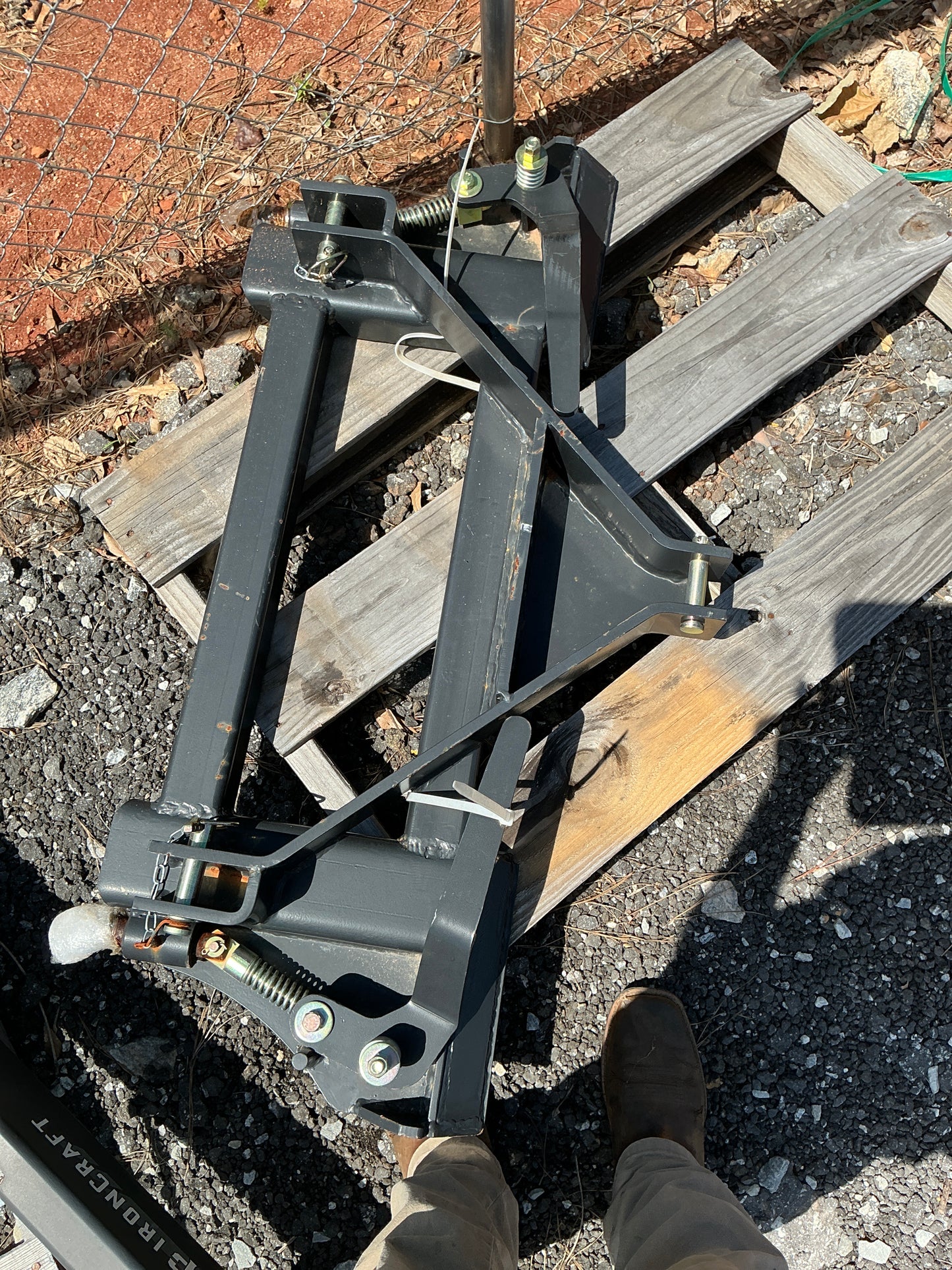 3pt to Skid Adaptor Plate