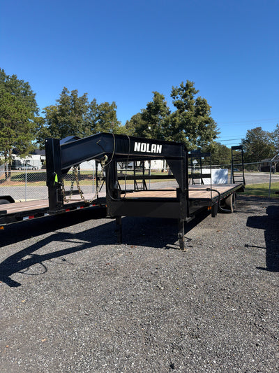 Nolan 102x28 17K Gooseneck Trailer