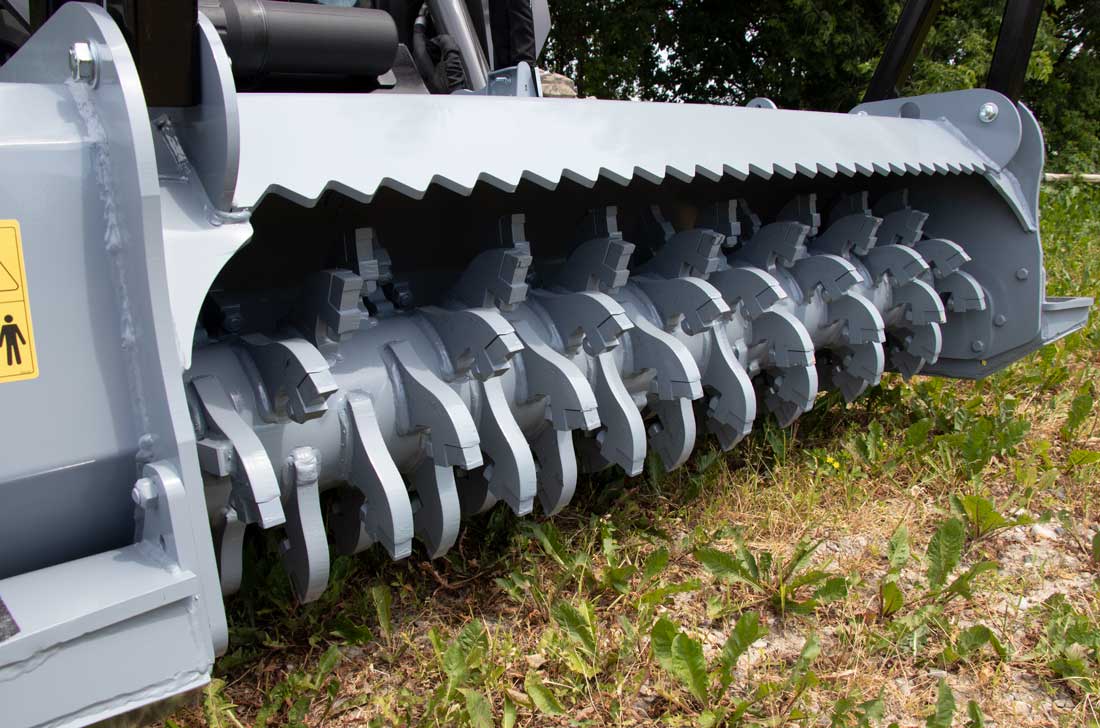 60" SKID STEER BRUSH MULCHER /16-30GPM/