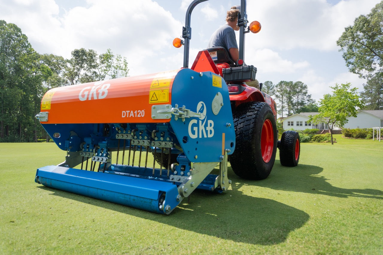 The Perfect Greens Package: Deep Tine & 25HP Tractor