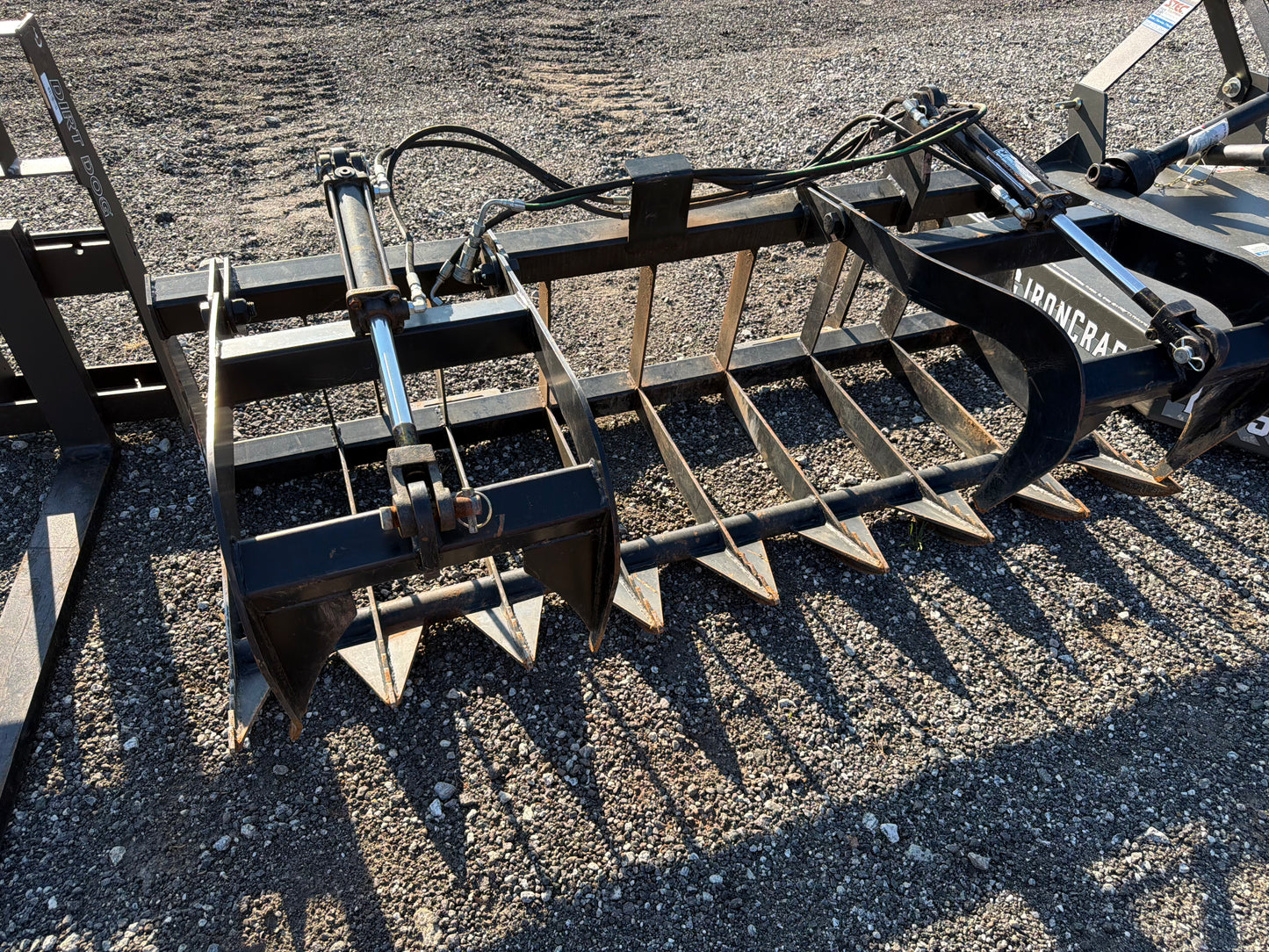 Used 72” Skid Steer Root Grapple