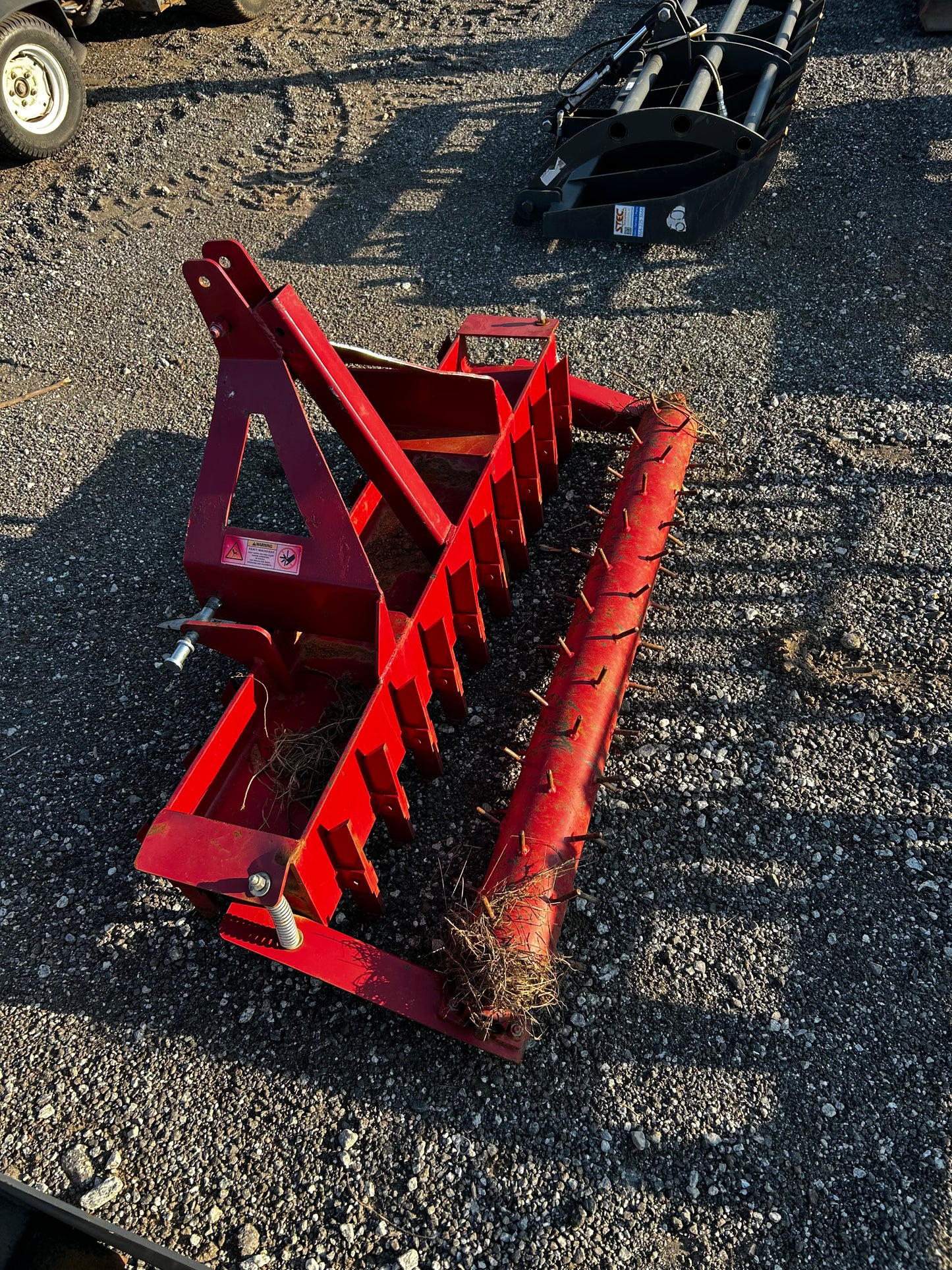 Used 5ft Pulverizer with Rear Roller