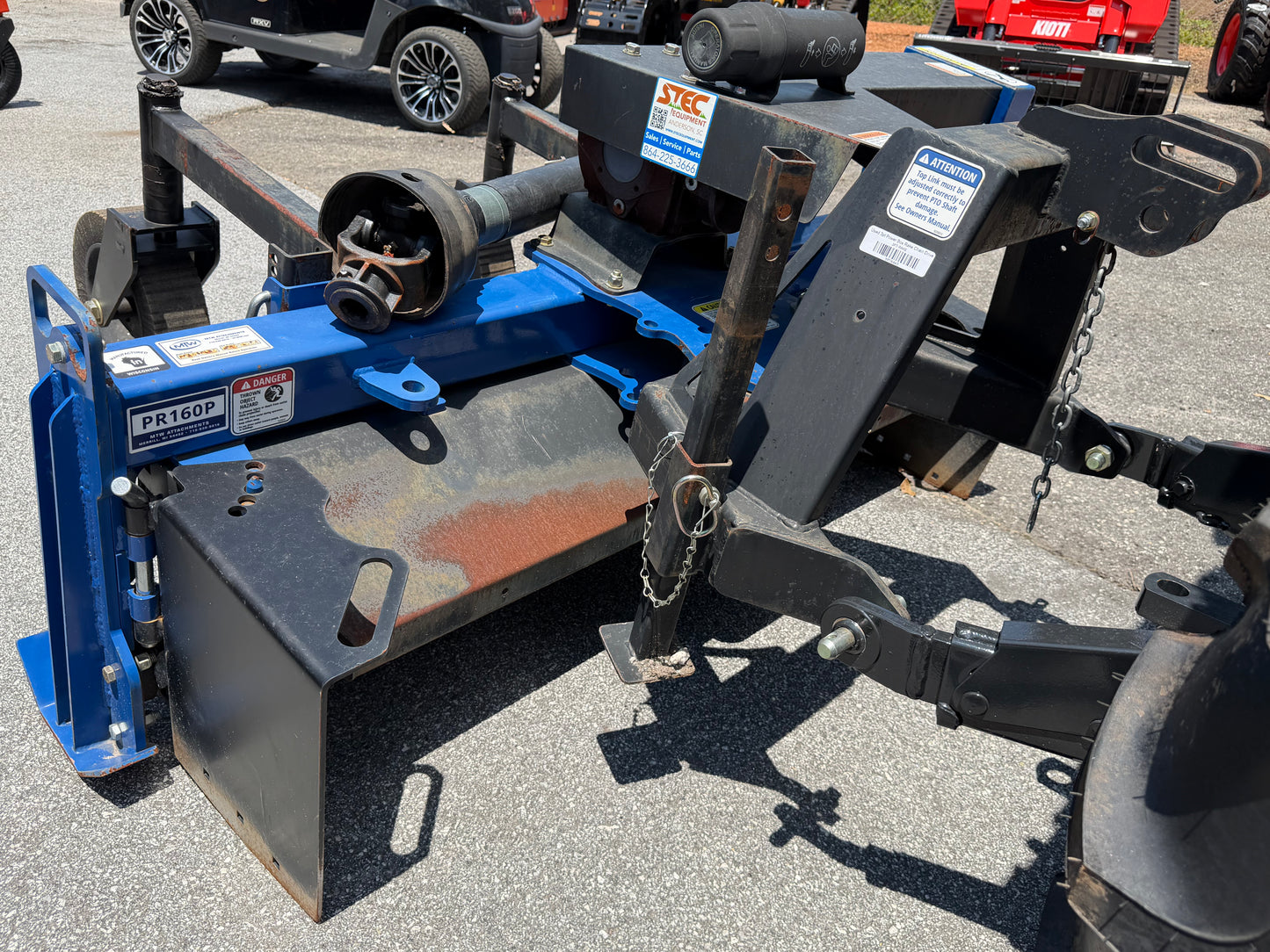 Used 3pt Power Rake Chain Drive