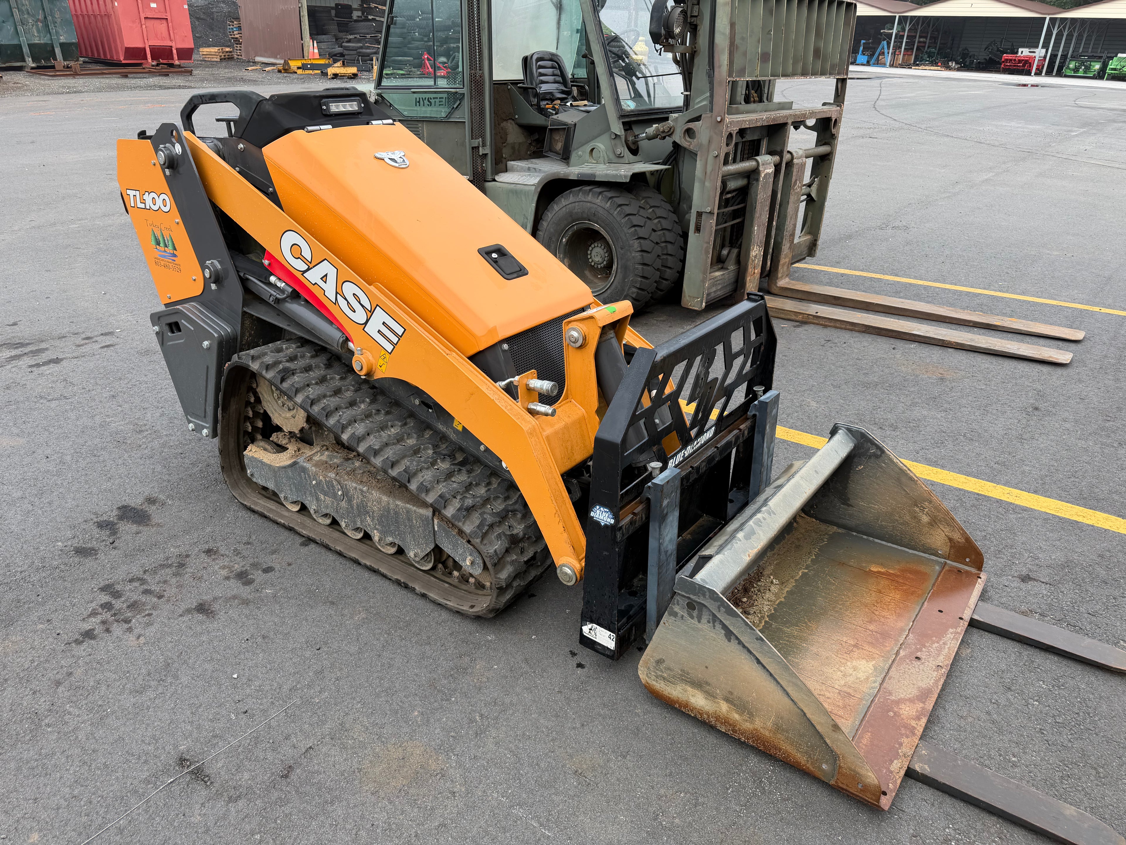 Pre-Owned 2025 CASE TL100 Mini Track Loader