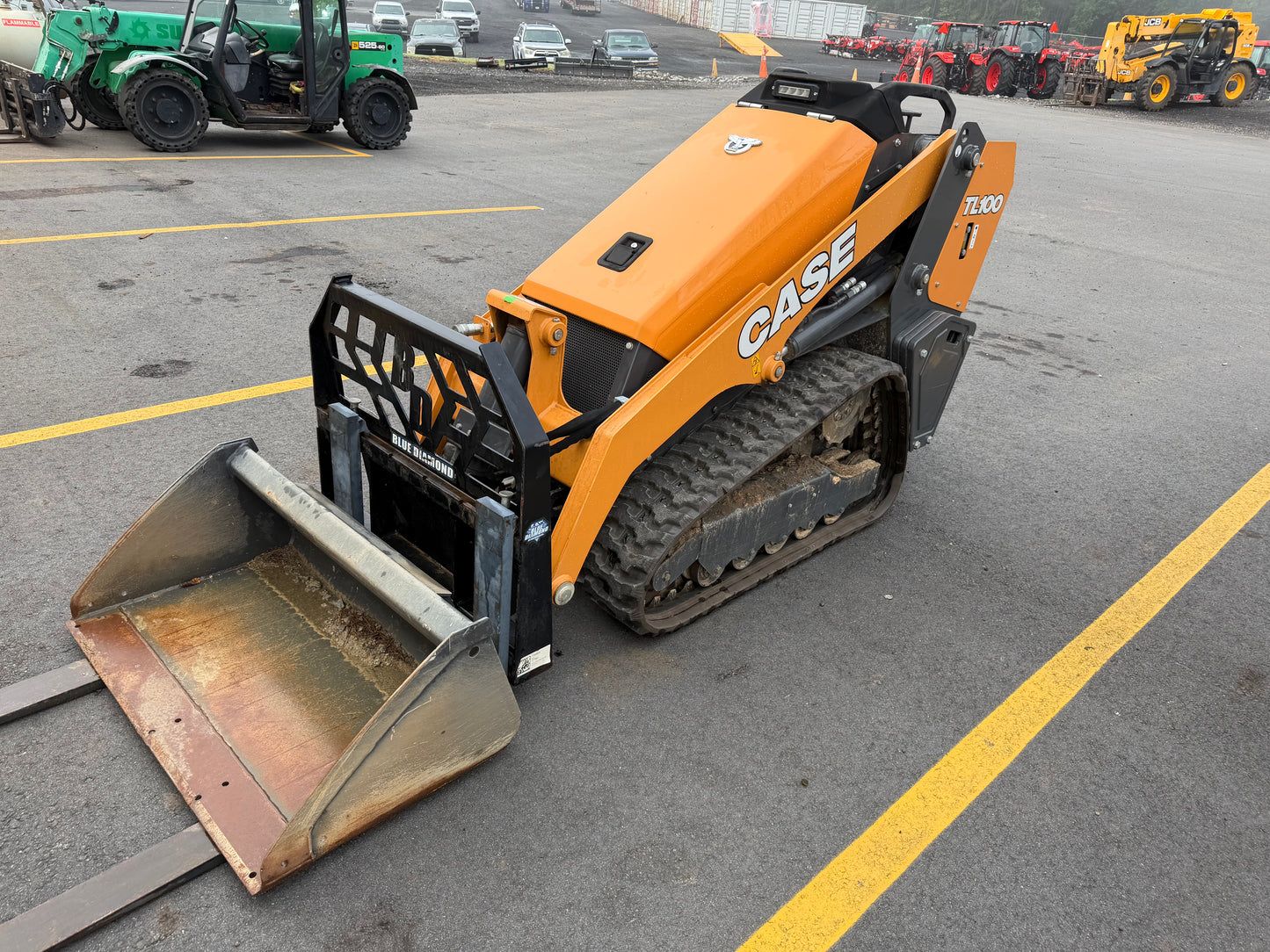 Pre-Owned 2025 CASE TL100 Mini Track Loader