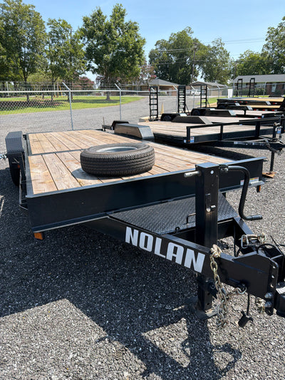 Used Nolan 7x22 14k Tilt bed Trailer