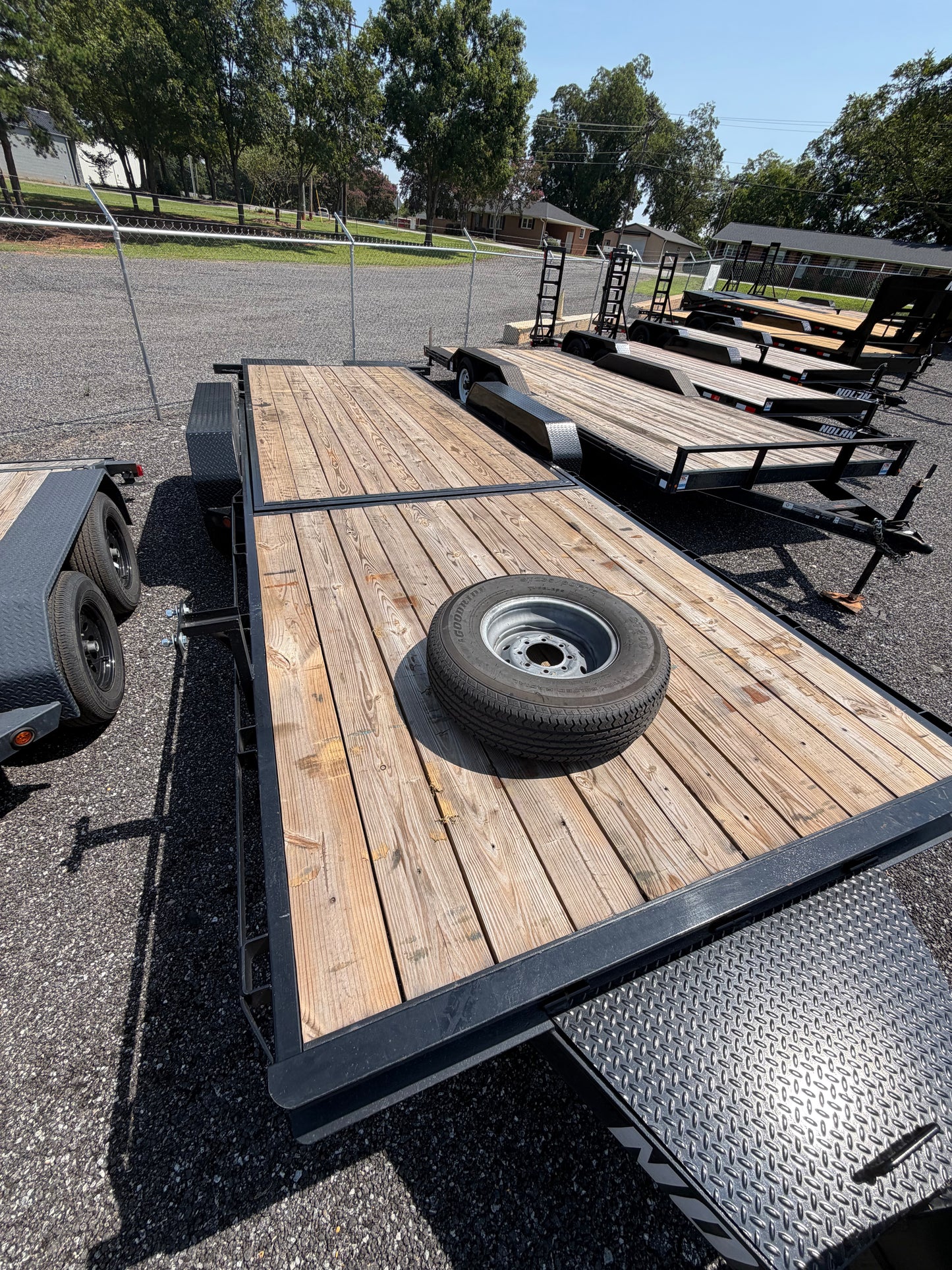 Used Nolan 7x22 14k Tilt bed Trailer