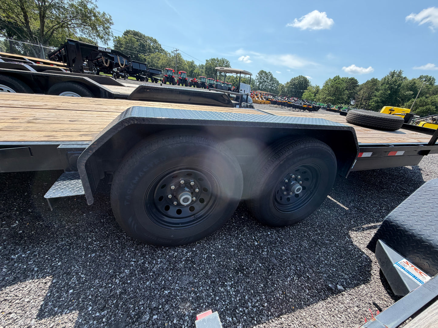Used Nolan 7x22 14k Tilt bed Trailer