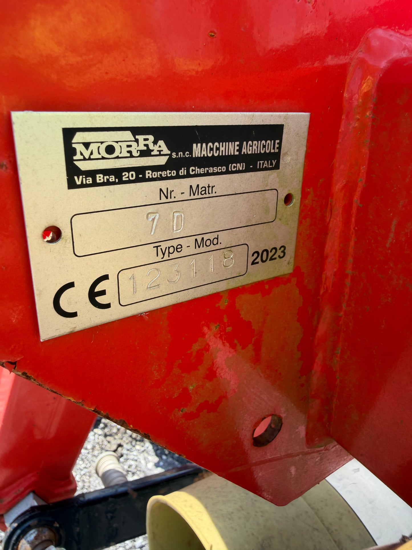 Used Morra Disc Mower