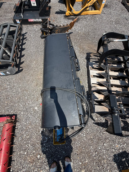 72" Brush Sweeper Skid Steer Attachment