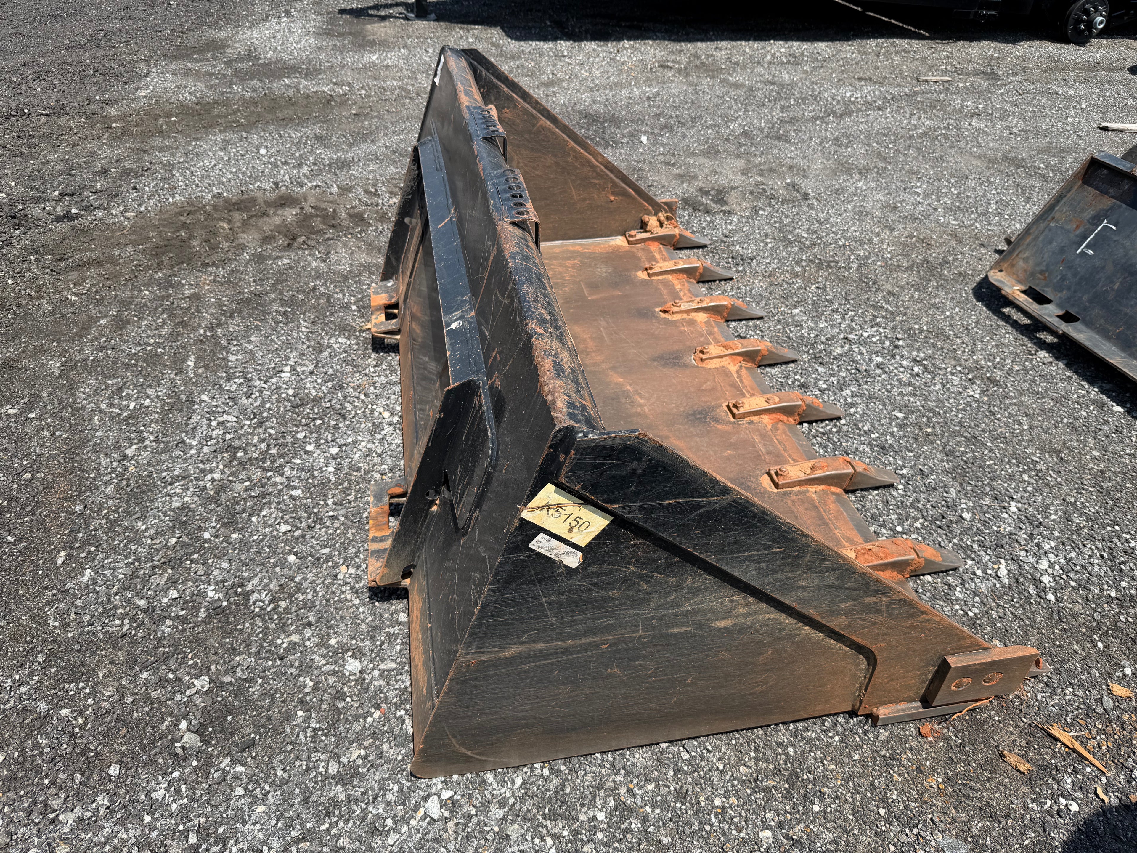 Used 72" Skid Steer Bucket