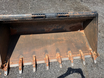 Used 72" Skid Steer Bucket