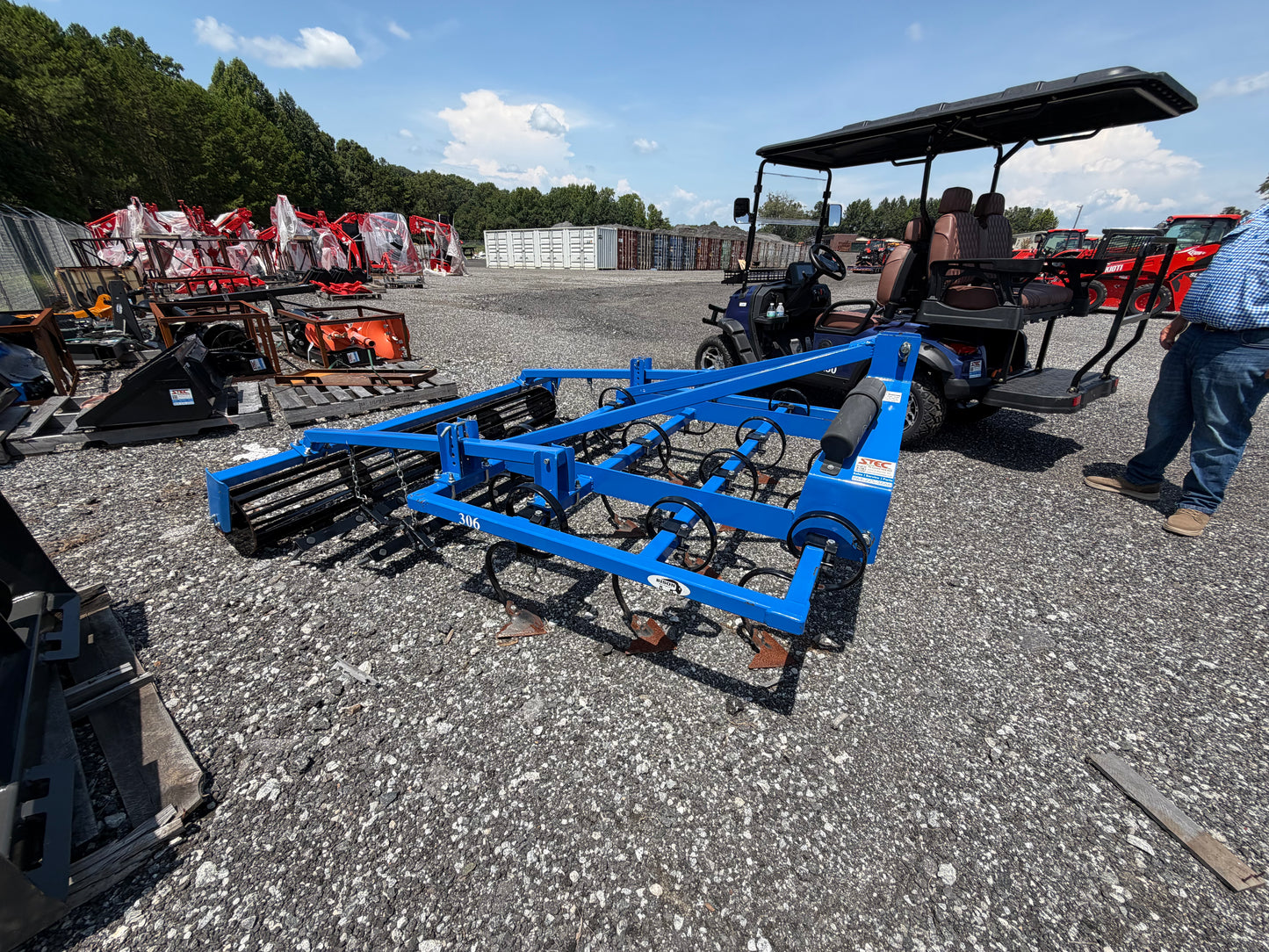 Bison Field Cultivator Finishing Tool