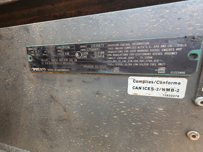 Used 2020 VOLVO 145 Excavator