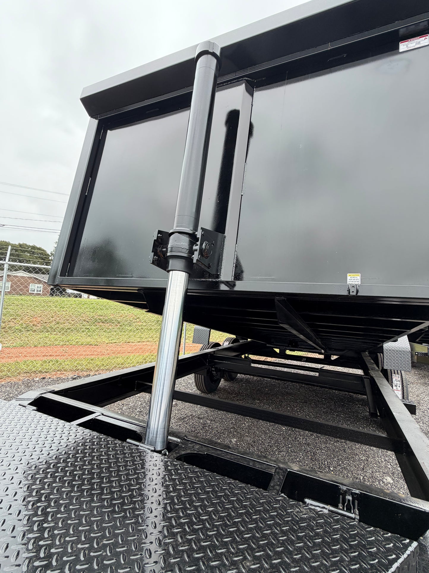 Nolan 7x16 17K Dump Trailer HD w/ 4ft. Sides - Telescopic
