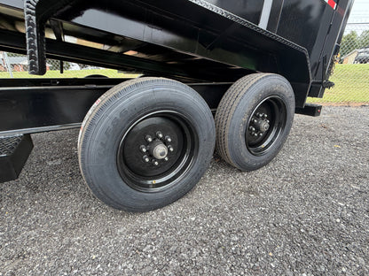 Nolan 7x16 17K Dump Trailer HD w/ 4ft. Sides - Telescopic