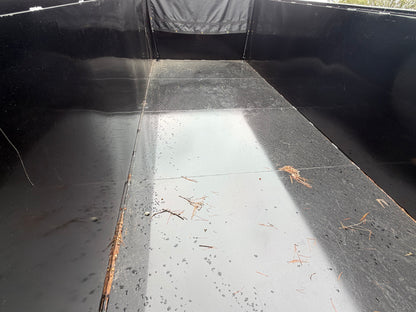 Nolan 7x16 17K Dump Trailer HD w/ 4ft. Sides - Telescopic