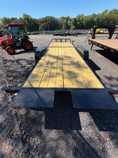 Nolan 7x22 17k Partial Tilt Trailer