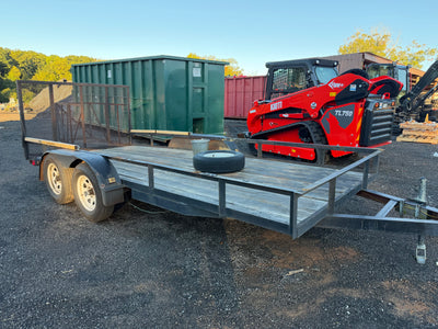 Used 6x16 7k Landscape Trailer