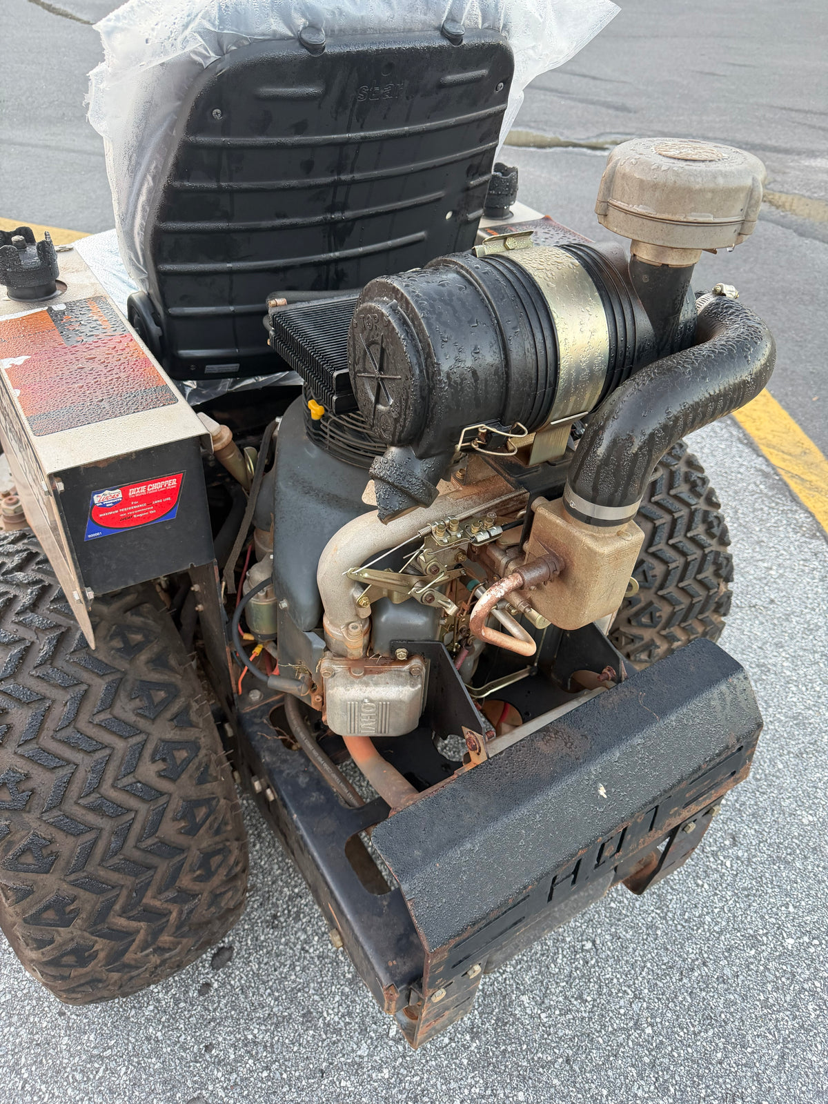 Used LT2400 Dixie Chopper Mower - Silver Eagle Series