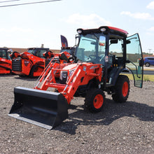 Aged KIOTI CX2510HCB Tractor with Cab and Loader