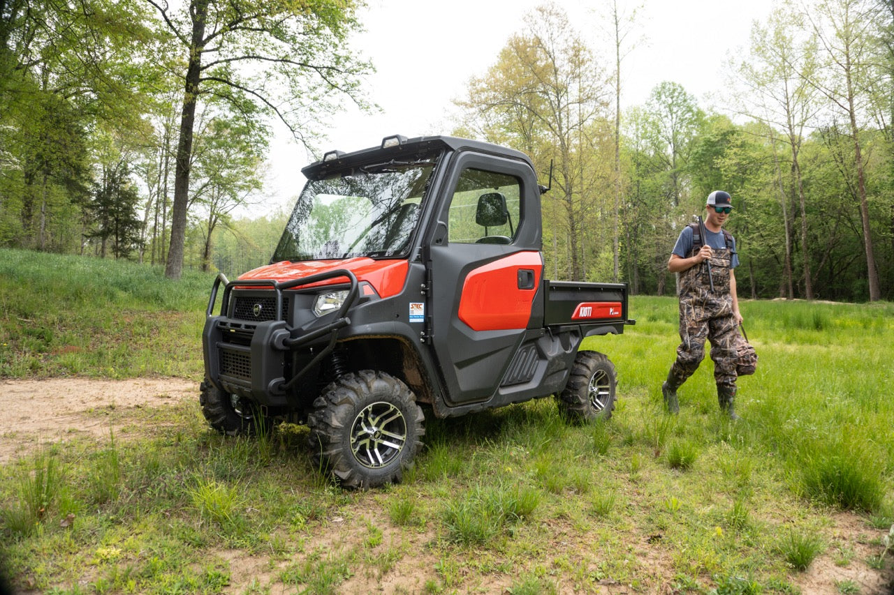 KIOTI K9-2400 CAB Single-Row Diesel UTV