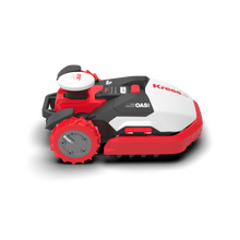 Kress RTKⁿ 6-acre robotic lawn mower with OAS (Obstacle Avoidance System), enhanced motor and V-Wheel.
