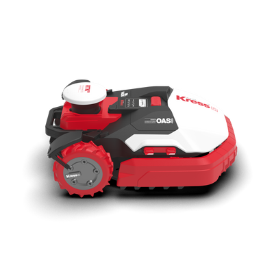 Kress RTKⁿ 7-acre robotic lawn mower with OAS (Obstacle Avoidance System)