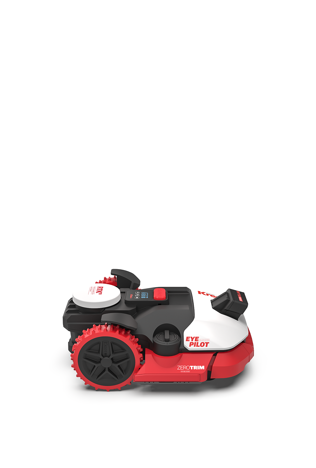 Kress EyePilot® RTKⁿ 1/2 acre robotic lawn mower with ZeroTrim and integrated 4G