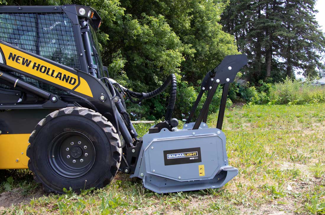 60" SKID STEER BRUSH MULCHER /16-30GPM/
