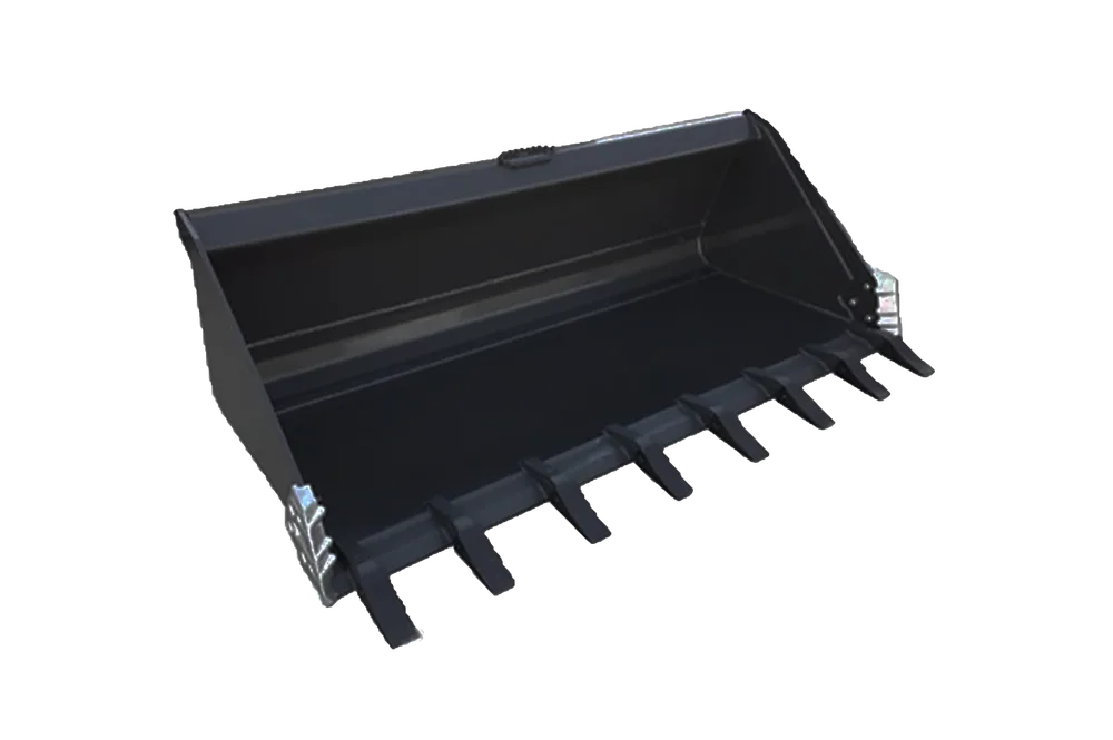 IronCraft 78” X-TREME TRACK LOADER BUCKET - WITH BOLT ON EDGE AND SIDE CUTTERS