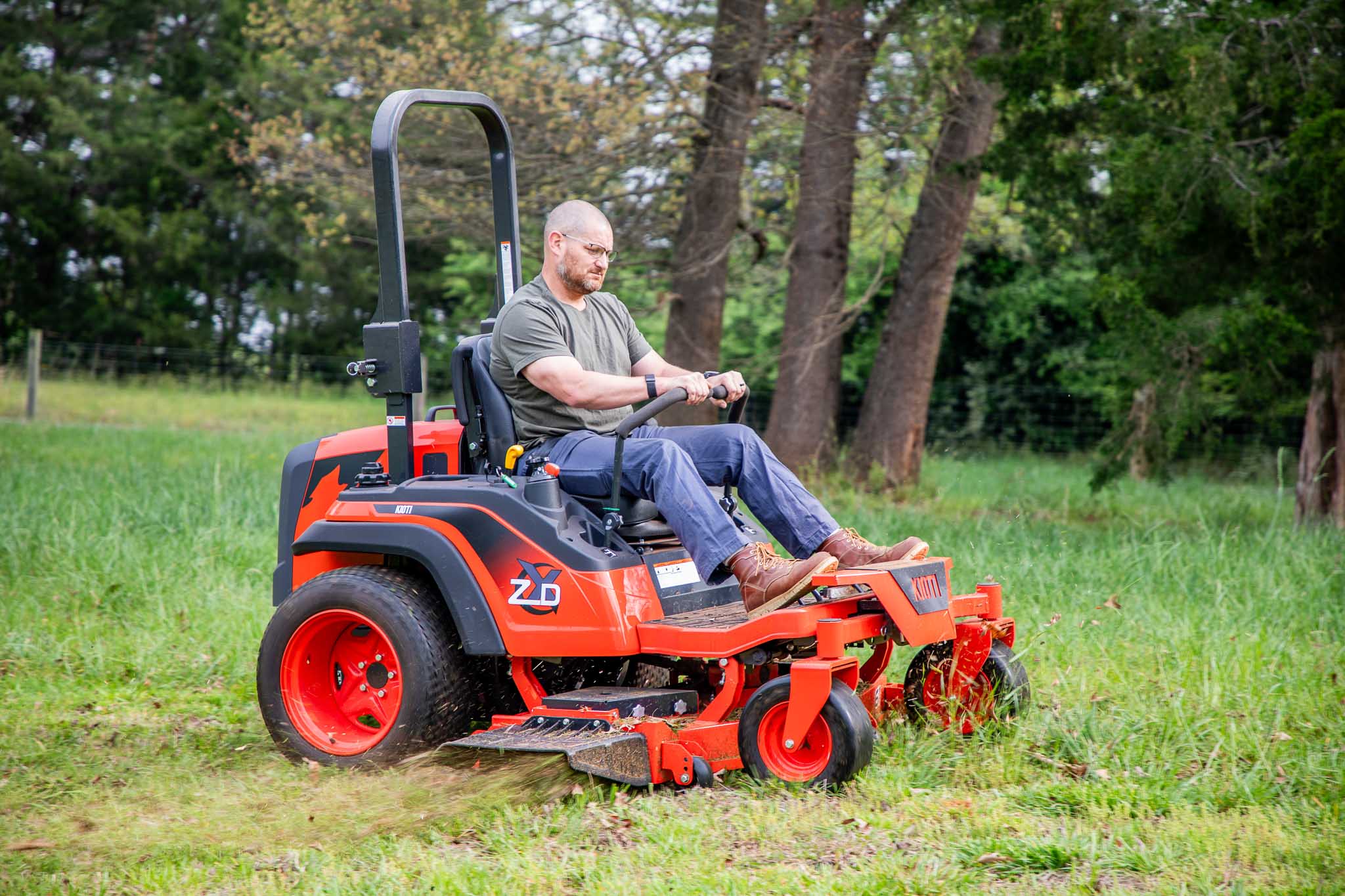 KIOTI ZXD Diesel Zero Turn Mower