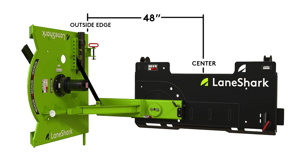 LANE SHARK LS3 - Front-Mounted Brush Cutter