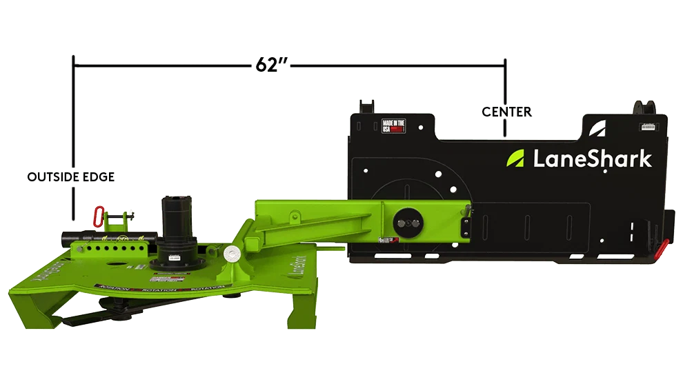 LANE SHARK LS3 - Front-Mounted Brush Cutter