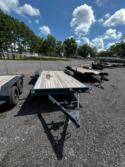 Used 7x18 7K Car Hauler Trailer